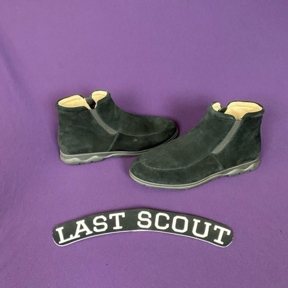 Neumann Marcus Leman Flat Comfort Booties Sz 7.5M